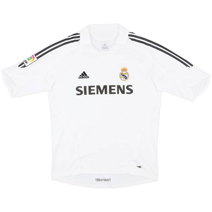 2005-06 Real Madrid Home Shirt Beckham #23 - 8/10 - (L)
