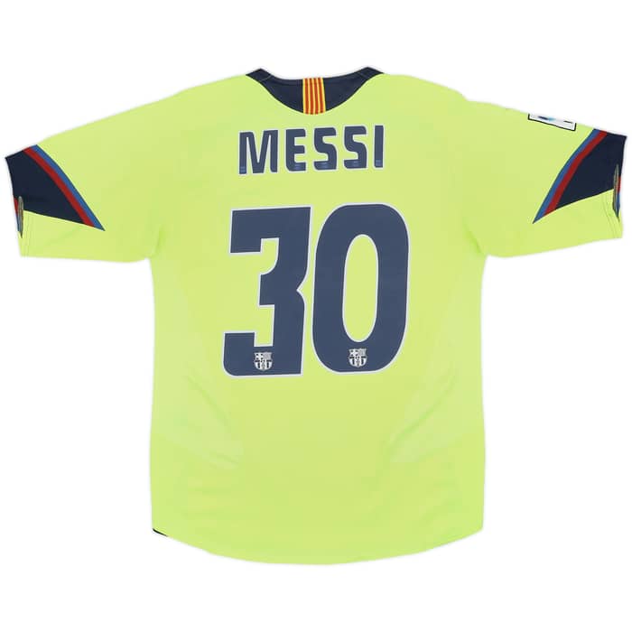 2005-06 Barcelona Away Shirt Messi #30 - 6/10 - (M)