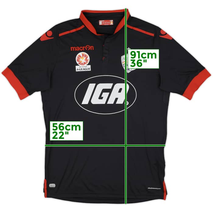 2016-17 Adelaide United Away Shirt - 9/10 - (XXL)