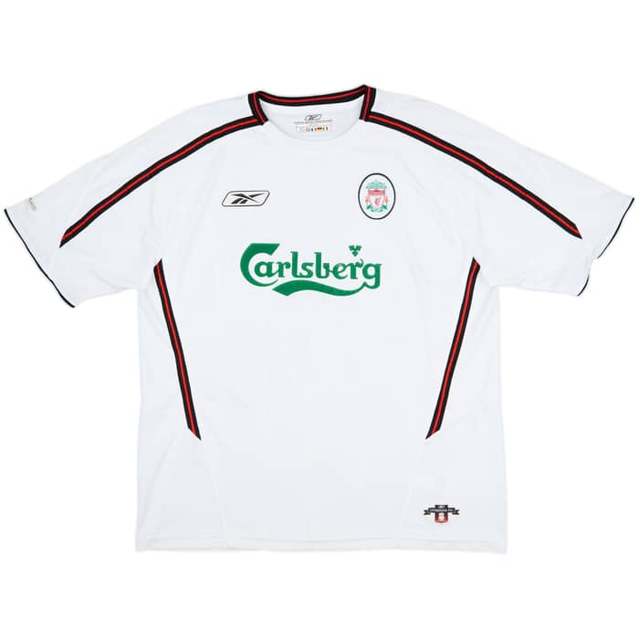 2003-04 Liverpool Away Shirt Gerrard #17 - 8/10 - (L)