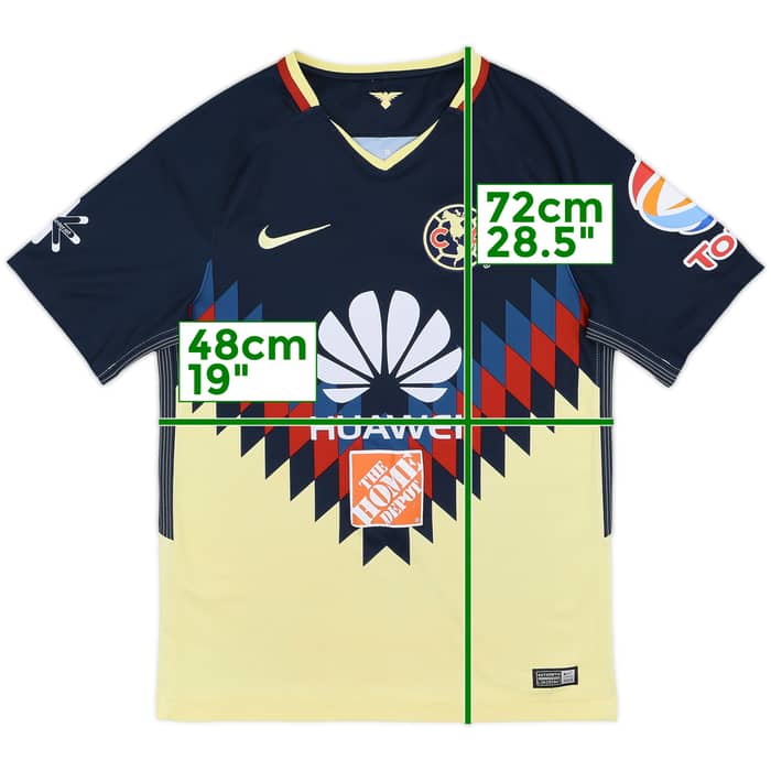2017-18 Club America Home Shirt - 6/10 - (S)