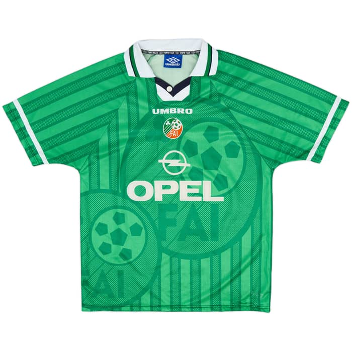 1998-00 Ireland Home Shirt - 8/10 - (L)