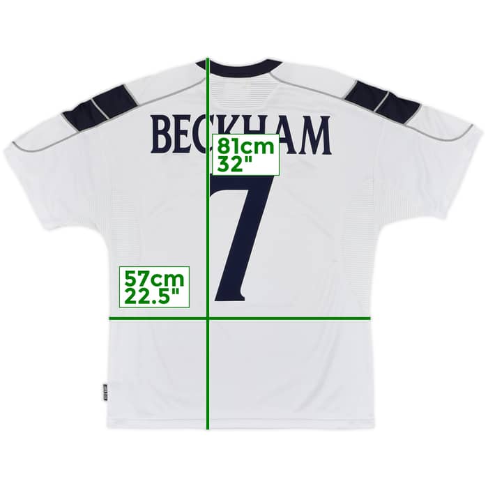 1999-00 Manchester United Third Shirt Beckham #7 - 8/10 - (M)