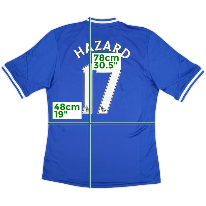 2013-14 Chelsea Home Shirt Hazard #17 (M)