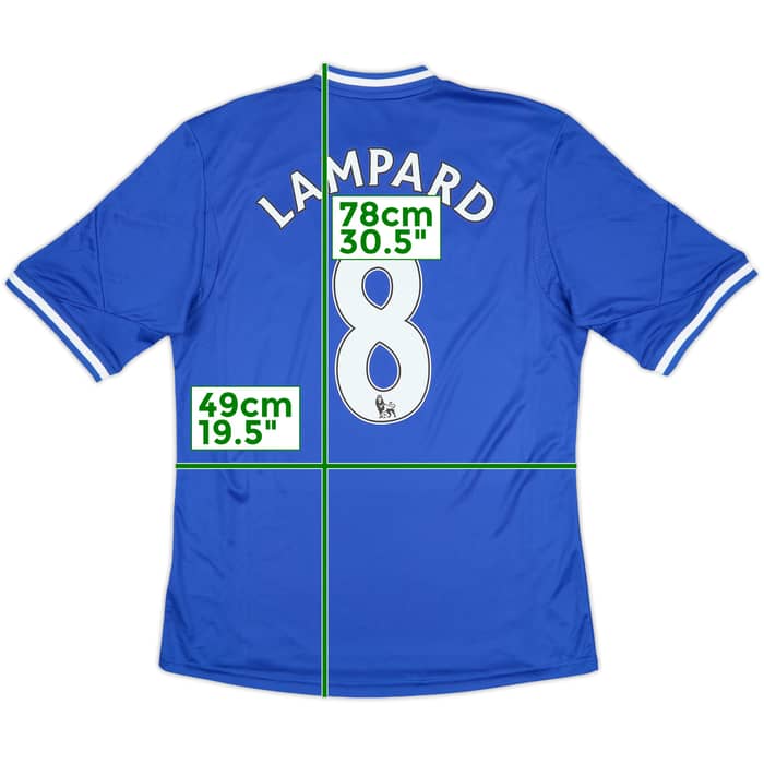 2013-14 Chelsea Home Shirt Lampard #8 (M)
