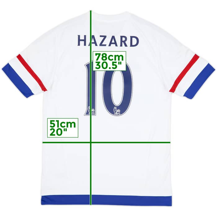 2015-16 Chelsea Away Shirt Hazard #10 (M)
