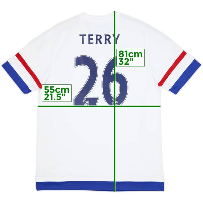 2015-16 Chelsea Away Shirt Terry #26 (L)