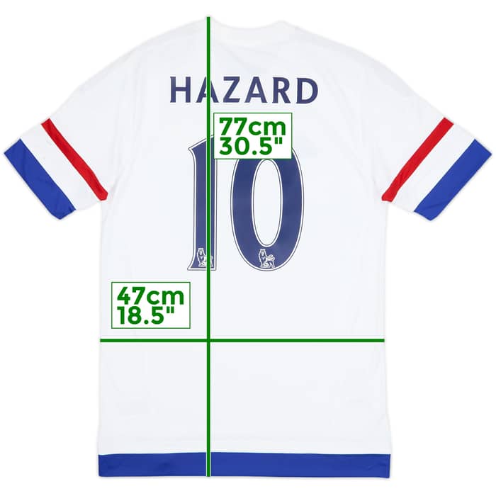 2015-16 Chelsea Away Shirt Hazard #10 (M)