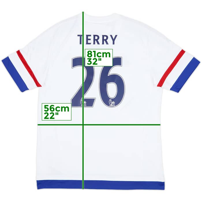 2015-16 Chelsea Away Shirt Terry #26 (L)