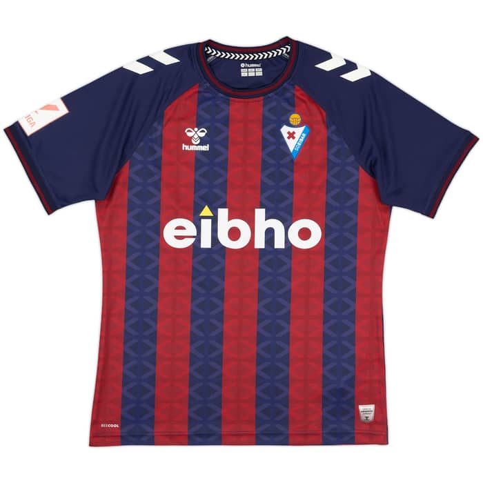 2023-24 Eibar Home Shirt Cristian #2 - 9/10 - (M)
