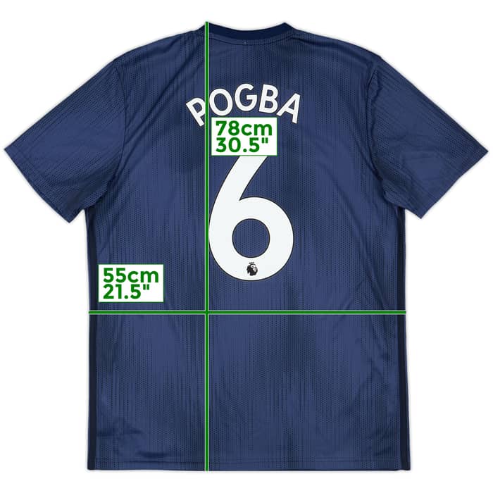 2018-19 Manchester United Third Shirt Pogba #6 (L)