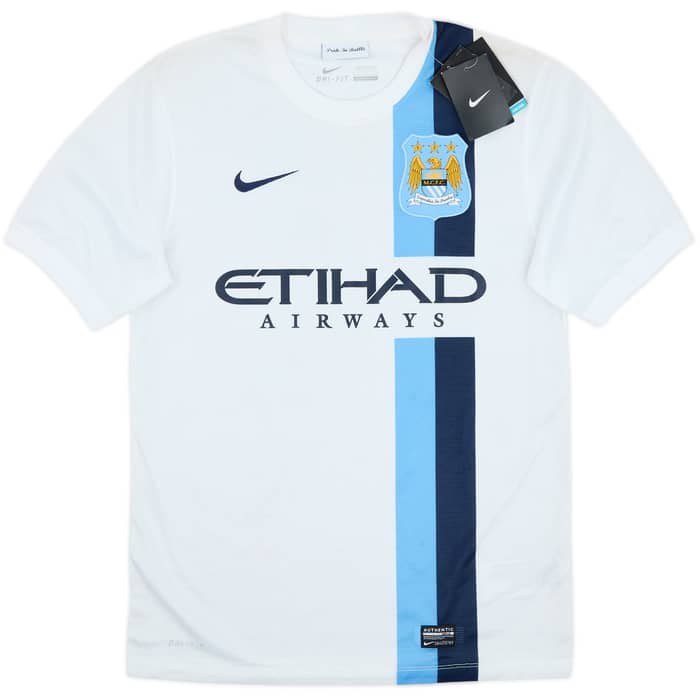 2013-14 Manchester City Third Shirt Kun Aguero #16 (S)