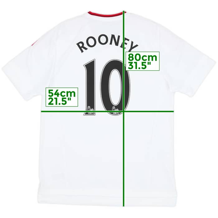 2015-16 Manchester United Away Shirt Rooney #10 (L)