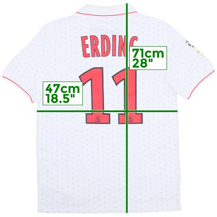 2009-10 Paris Saint-Germain Away Shirt Erding #11 - 9/10 - (S)