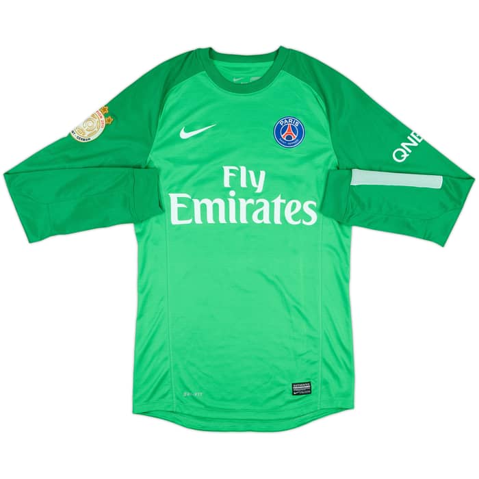 2013-14 Paris Saint-Germain Player Issue GK Shirt Sirigu #30 - 6/10 - (S)