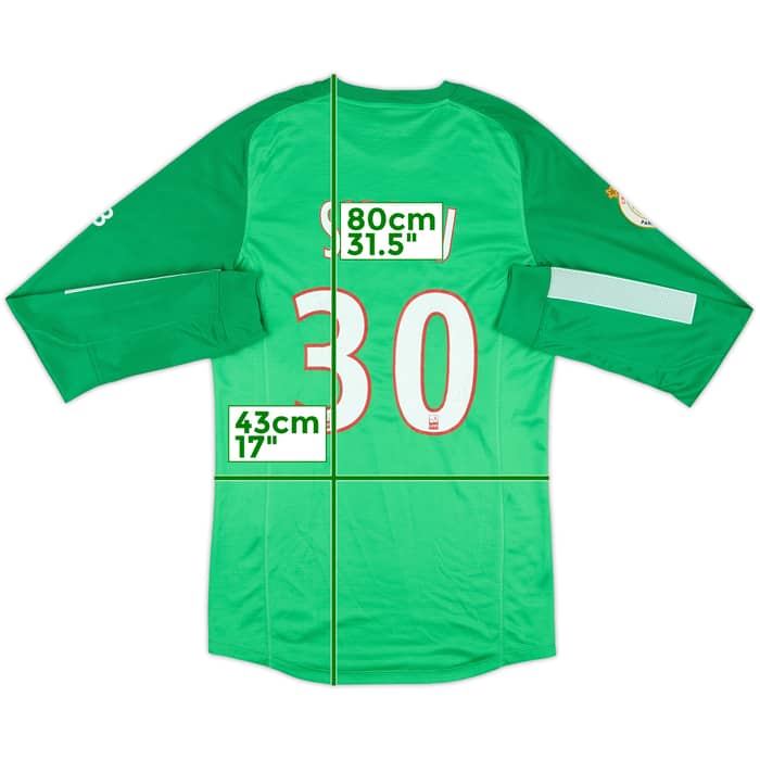 2013-14 Paris Saint-Germain Player Issue GK Shirt Sirigu #30 - 6/10 - (S)