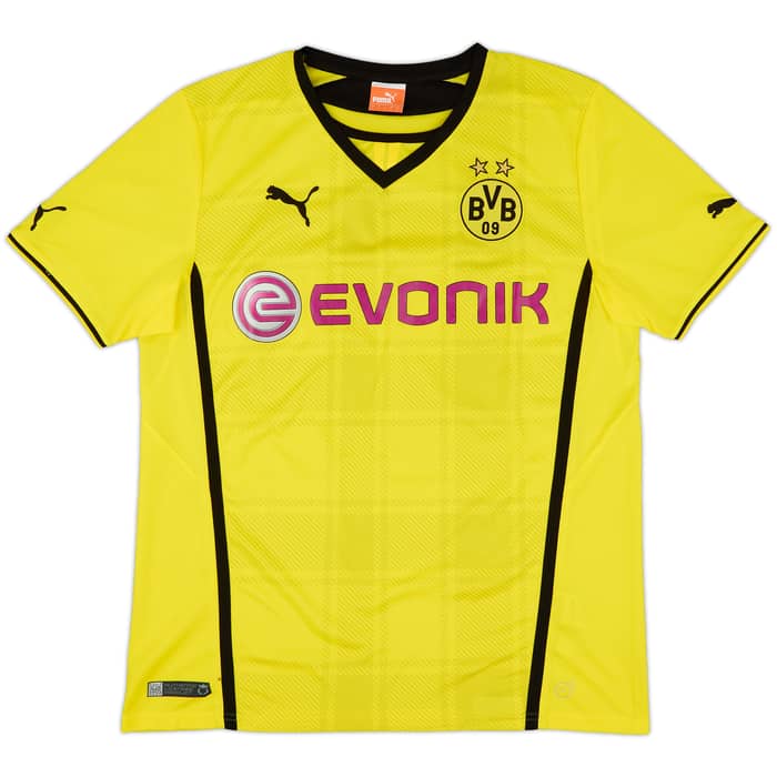 2013-14 Borussia Dortmund Home Shirt - 10/10 - (L)
