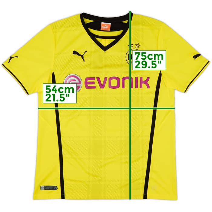 2013-14 Borussia Dortmund Home Shirt - 10/10 - (L)