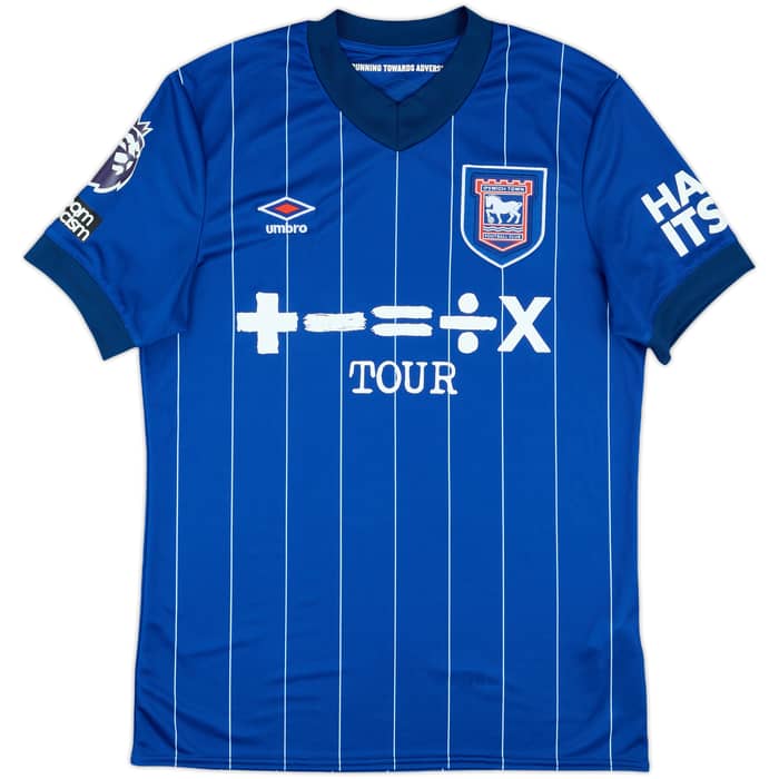 2024-25 Ipswich Match Issue Home Shirt Morsy #5