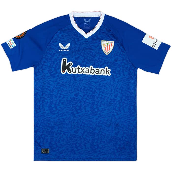 2024-25 Athletic Bilbao Match Issue Europa League Away Shirt O.Sancet #8