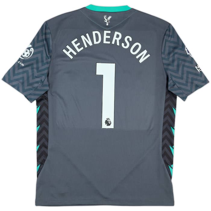 2024-25 Crystal Palace Match Issue GK Shirt Henderson #1
