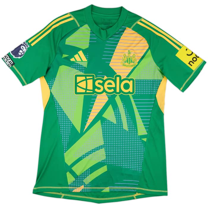 2024-25 Newcastle Match Issue GK Shirt Pope #22