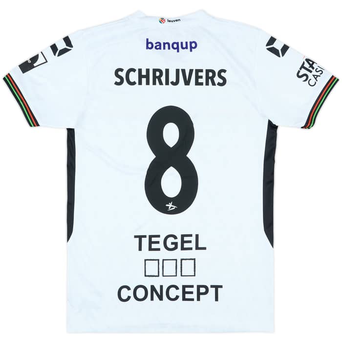 2024-25 OH Leuven Match Issue Home Shirt Schrijvers #8