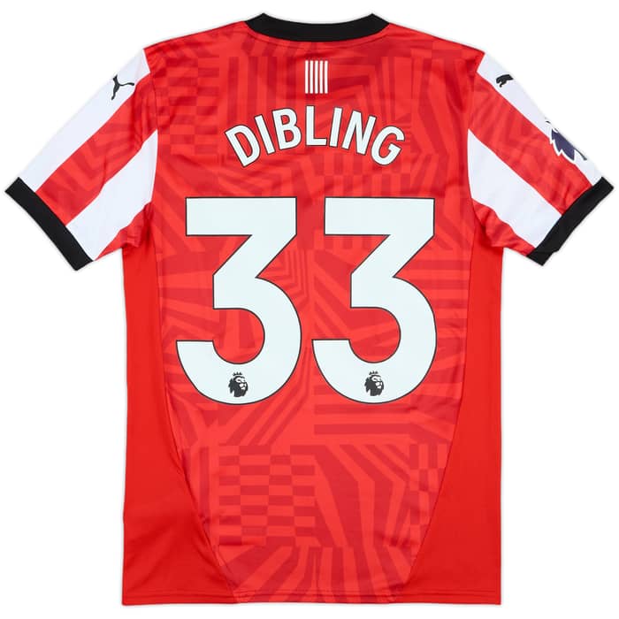 2024-25 Southampton Home Shirt Dibling #33 - 9/10 - (S)