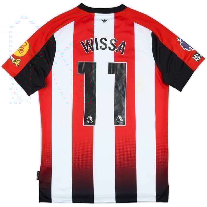 2024-25 Brentford Match Worn Home Shirt Wissa #11