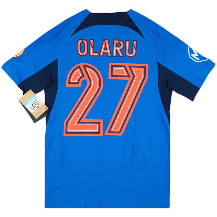 2024-25 Steaua Bucuresti Player Issue Home Shirt Olaru #27 (M)
