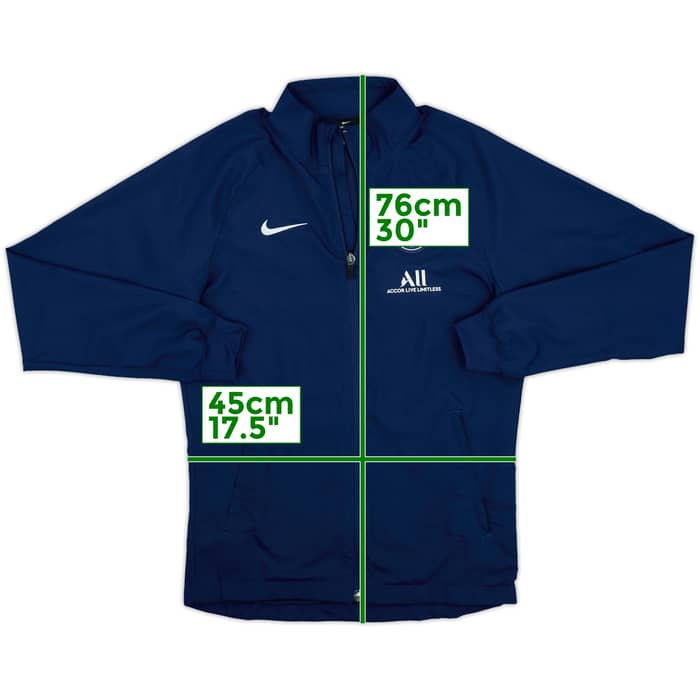 2020-21 Paris Saint-Germain Nike Track Jacket - 4/10 - (S)