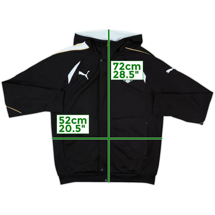 2010-11 Italy Puma Hooded Track Jacket - 8/10 - (M)