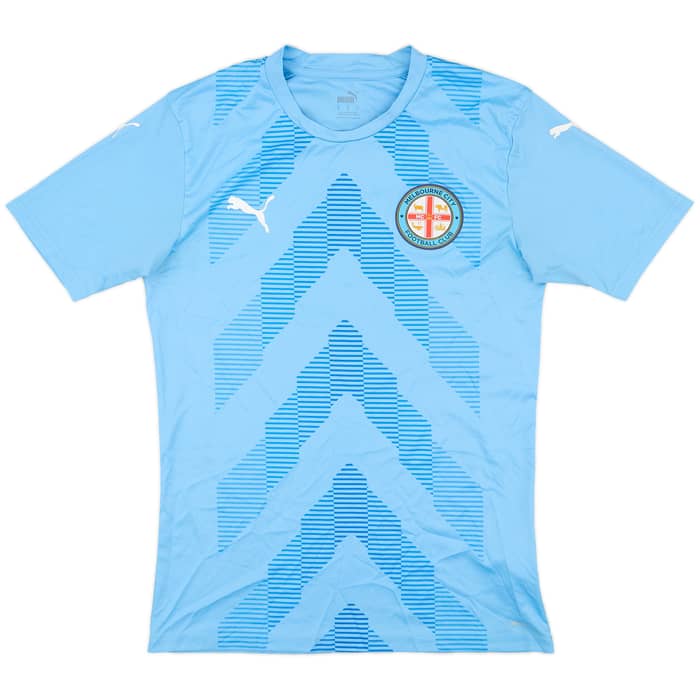 2022-23 Melbourne City Puma Training Shirt - 9/10 - (M)