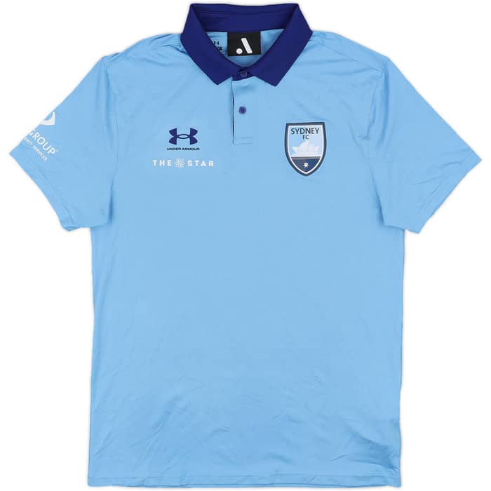 2022-23 Sydney FC Under Armour Polo Shirt - 8/10 - (L)