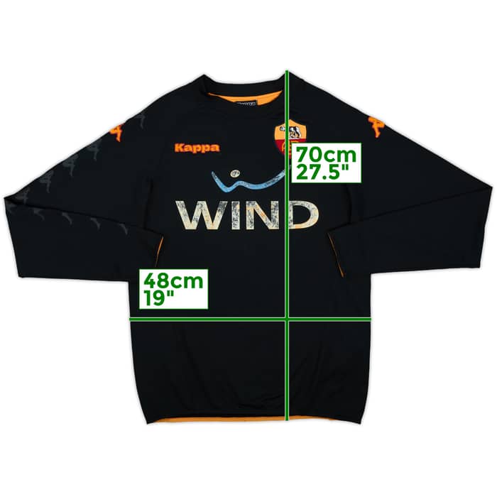 2008-09 Roma Kappa Training L/S Shirt - 4/10 - (M)