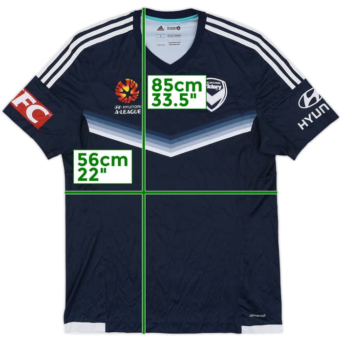 2016-17 Melbourne Victory Home Shirt - 8/10 - (L)