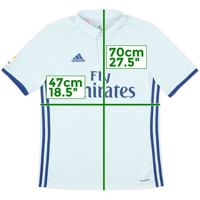 2016-17 Real Madrid Home Shirt - 4/10 - (XL.Boys)