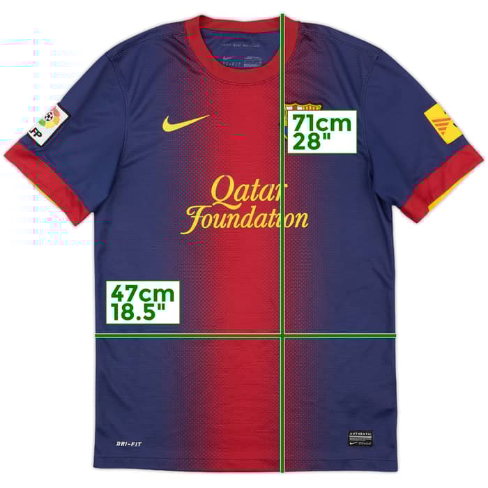 2012-13 Barcelona Home Shirt - 5/10 - (S)