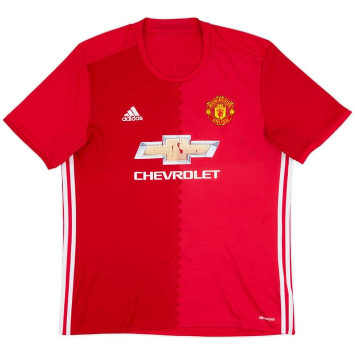 2016-17 Manchester United Home Shirt Ibrahimovic #9 - 4/10 - (XL)