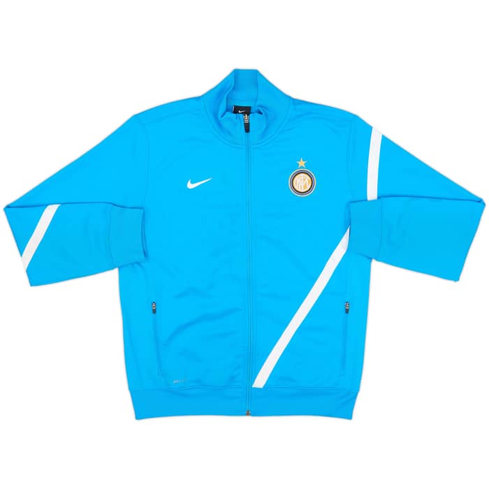2011-12 Inter Milan Nike Track Jacket - 4/10 - (L.Boys)