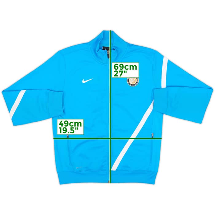 2011-12 Inter Milan Nike Track Jacket - 4/10 - (L.Boys)