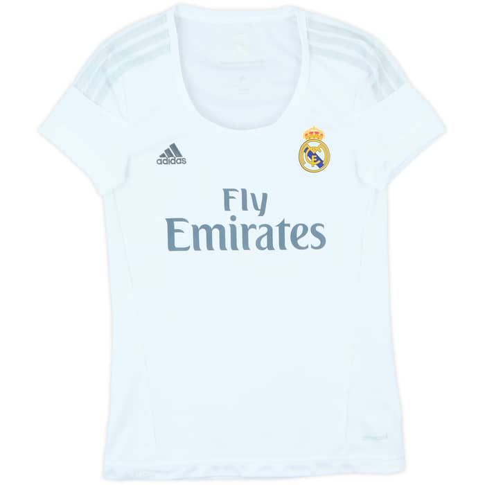 2015-16 Real Madrid Home Shirt - 9/10 (Women's XS)