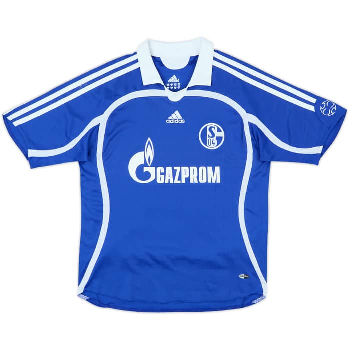 2006-07 Schalke Home Shirt Bordon #5 - 7/10 - (M.Boys)