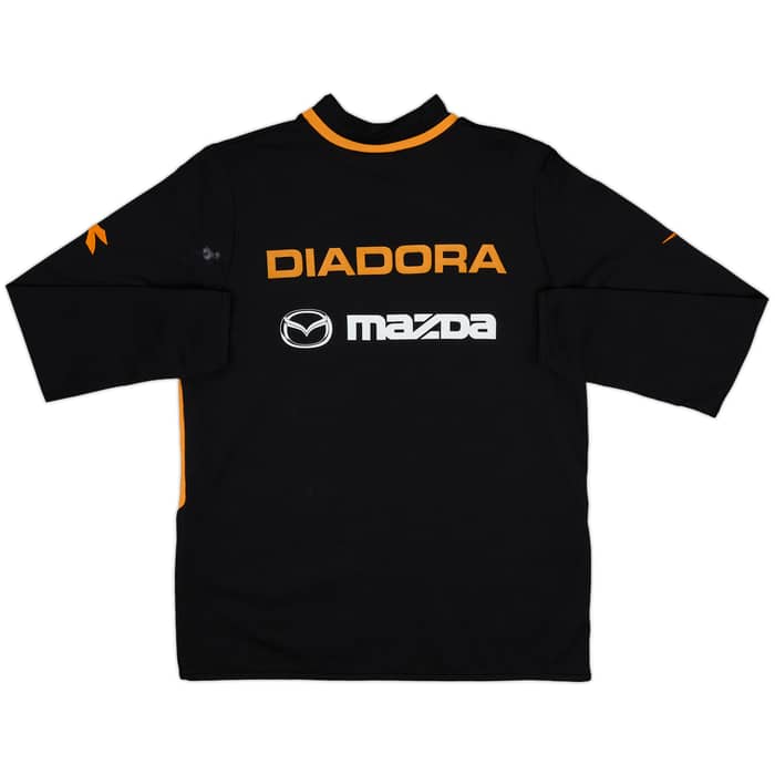 2003-04 Roma Diadora Training L/S Shirt - 7/10 - (M)