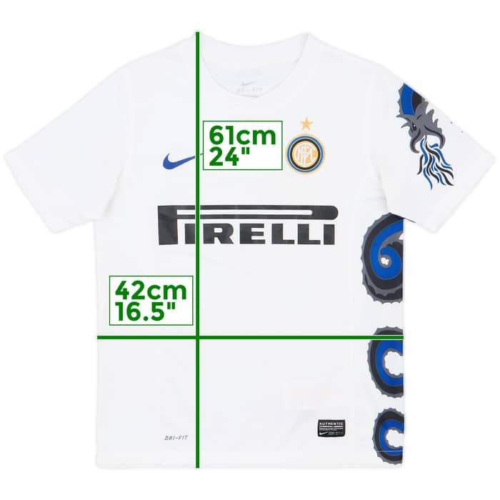 2010-11 Inter Milan Away Shirt - 7/10 - (M.Boys)