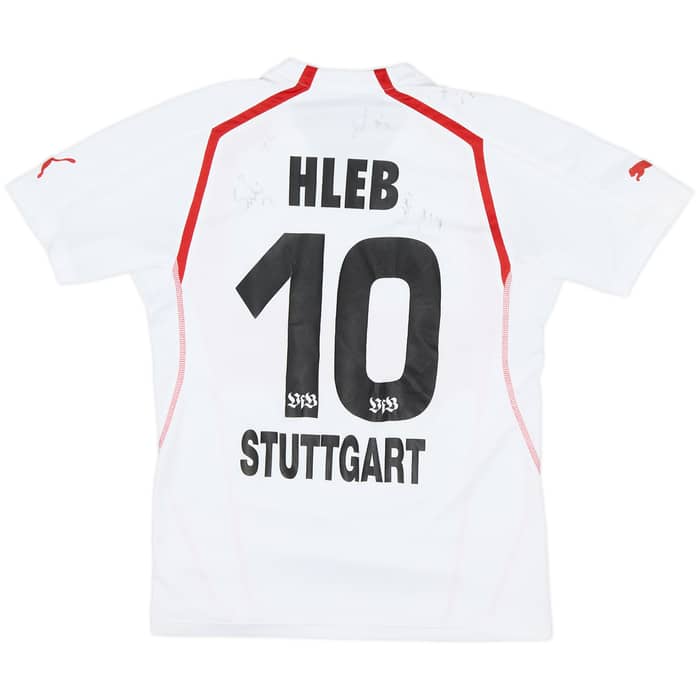 2004-05 Stuttgart Signed Home Shirt Hleb #15 - 7/10 - (L.Boys)