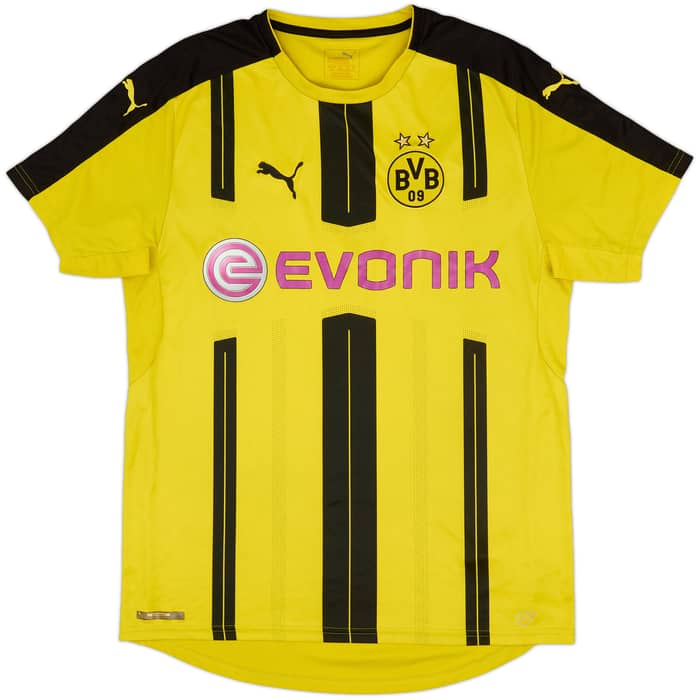 2016-17 Borussia Dortmund Home Shirt - 6/10 - (L)