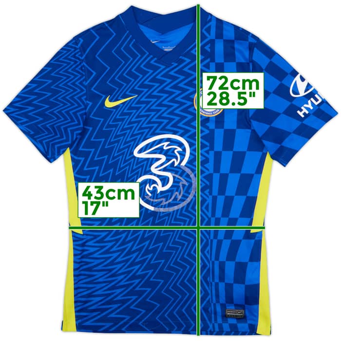 2021-22 Chelsea Home Shirt - 4/10 - (S)