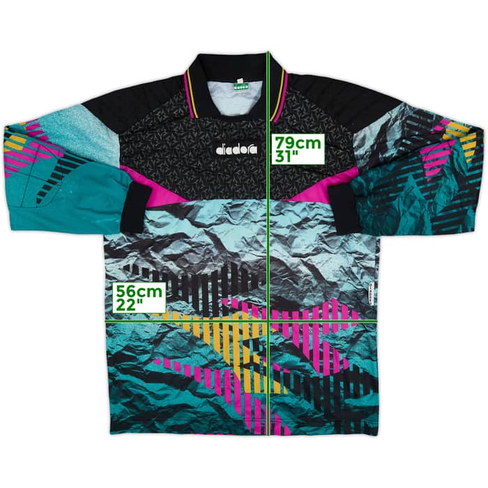 1990s Diadora GK Template Shirt #1 - 8/10 - (XL)