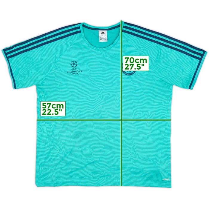 2015-16 Chelsea Adizero Champions League Training Shirt - 7/10 - (XL)